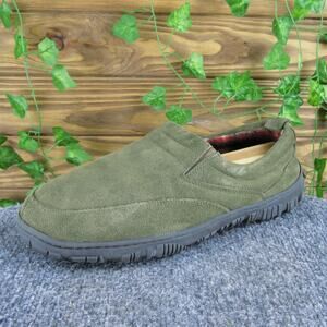 Clarks Men's Slipper Shoes Brown Leather Size 11 Medium Gently Used 2025‎